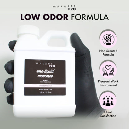 MakarttPro Low Odor MMA-Free Monomer – USA Made, 32 fl oz, Non-Yellowing, Pro Grade