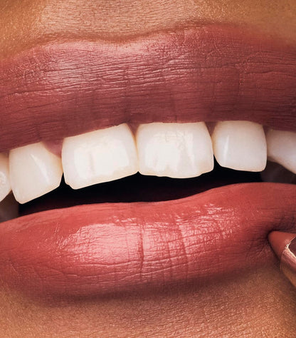 MAKE Beauty Lip Continuum Lip Liner in Euphoric – Velvet Matte, Built-In Sharpener & Brush
