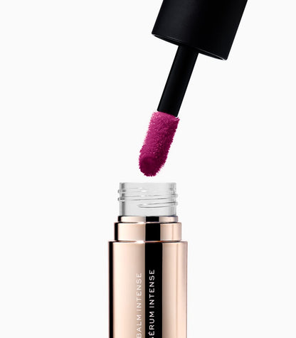 MAKE Beauty Serum Balm Intense Lip Gloss – Hydrating Pigmented Vegan Lip Oil in Lilac Layer+
