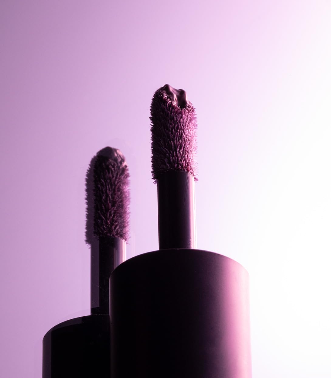 MAKE Beauty Serum Balm Intense Lip Gloss – Hydrating Pigmented Vegan Lip Oil in Lilac Layer+