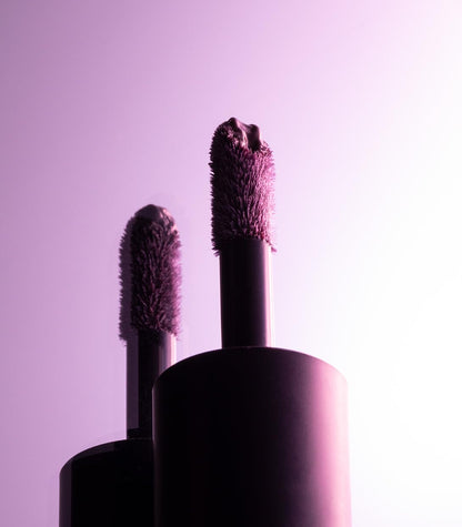 MAKE Beauty Serum Balm Intense Lip Gloss – Hydrating Pigmented Vegan Lip Oil in Lilac Layer+