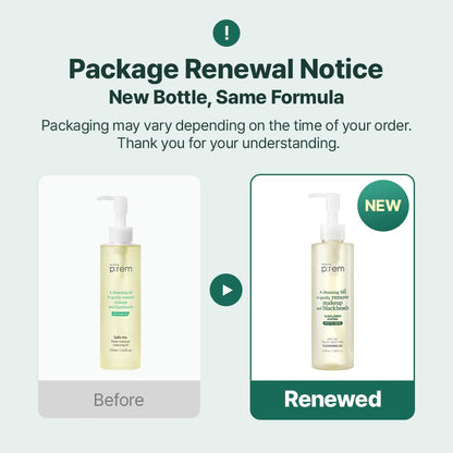 MAKEP:REM Safe Me Relief Moisture Cleansing Oil – Gentle, Deep Pore Cleansing for Oily & All Skin Types