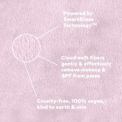 MakeUp Eraser Mini PRO – Erase All Makeup with Just Water (Silver Infused) 1ct