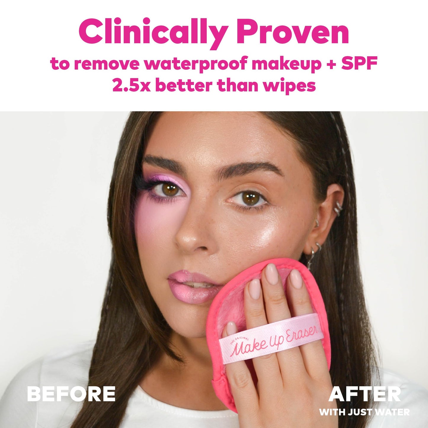 MakeUp Eraser PRO – Remove All Makeup with Water Only (Waterproof Mascara)