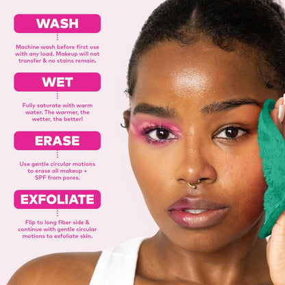 MakeUp Eraser PRO – Remove All Makeup with Water Only (Waterproof Mascara)