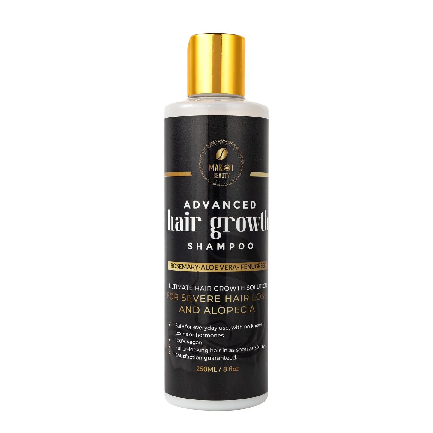 MAKOF BEAUTY Rosemary Hair Growth Shampoo & Conditioner Set | Strengthens, Thickens & Nourishes