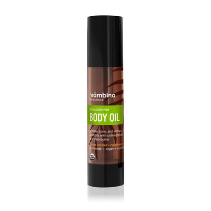 Mambino Organics Moisture Me Nourishing Body Oil – Lightweight, Fast-Absorbing Hydration (4 oz)