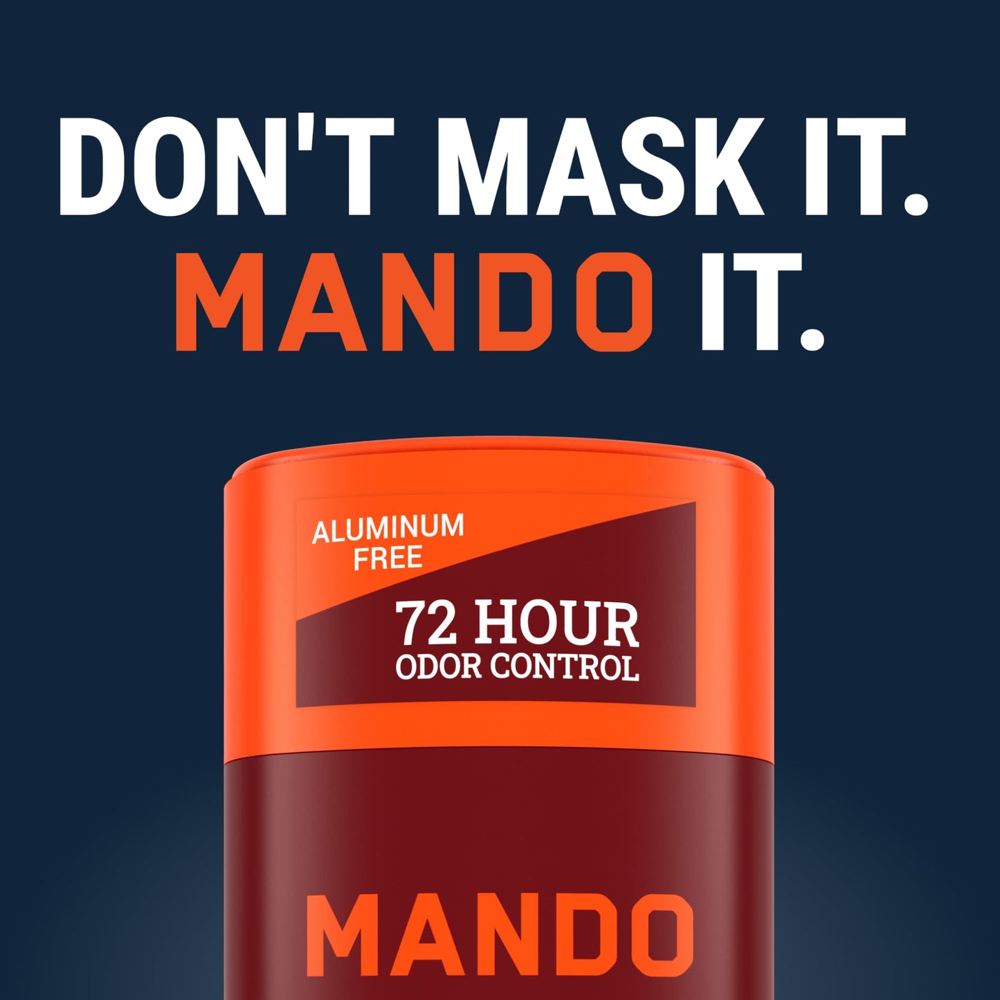 Mando Bourbon Leather Body Deodorant – 72 Hour Odor Control, Aluminum Free & Baking Soda Free | 3.0 oz Tube + 2.6 oz Solid Stick