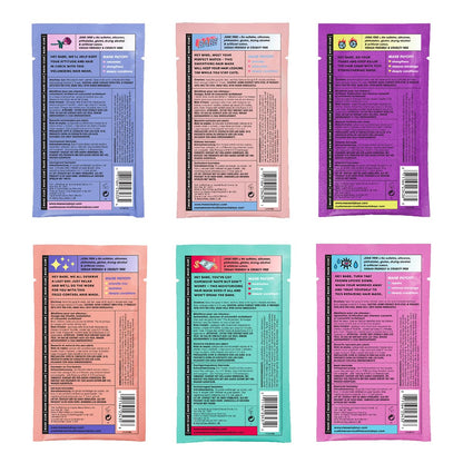 MANE CLUB Variety Pack Deep Conditioner - Vegan, Cruelty-Free, Sulfate & Paraben-Free (6-Pack)
