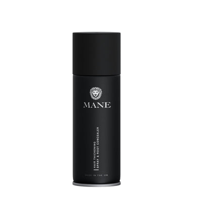 MANE Hair Thickening Fiber Spray - 100ml, Dark Brown | Instant Thickness & Easy Wash-Out