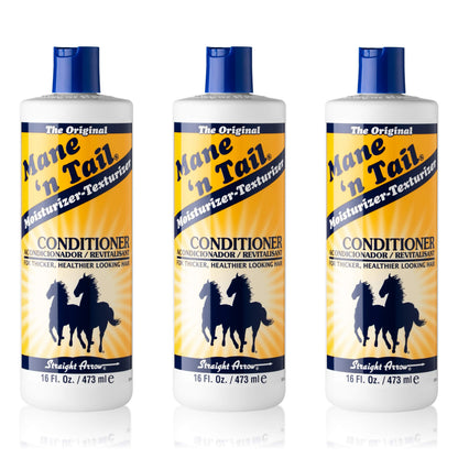 Mane 'n Tail Original Formula Conditioner 16 oz – 3 Pack for Thicker, Fuller Hair