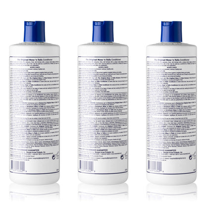 Mane 'n Tail Original Formula Conditioner 16 oz – 3 Pack for Thicker, Fuller Hair
