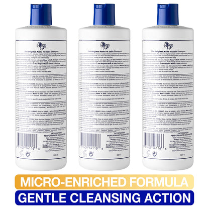 Mane 'n Tail Original Formula Shampoo – Thicker, Fuller Hair (16 oz, 3-Pack)