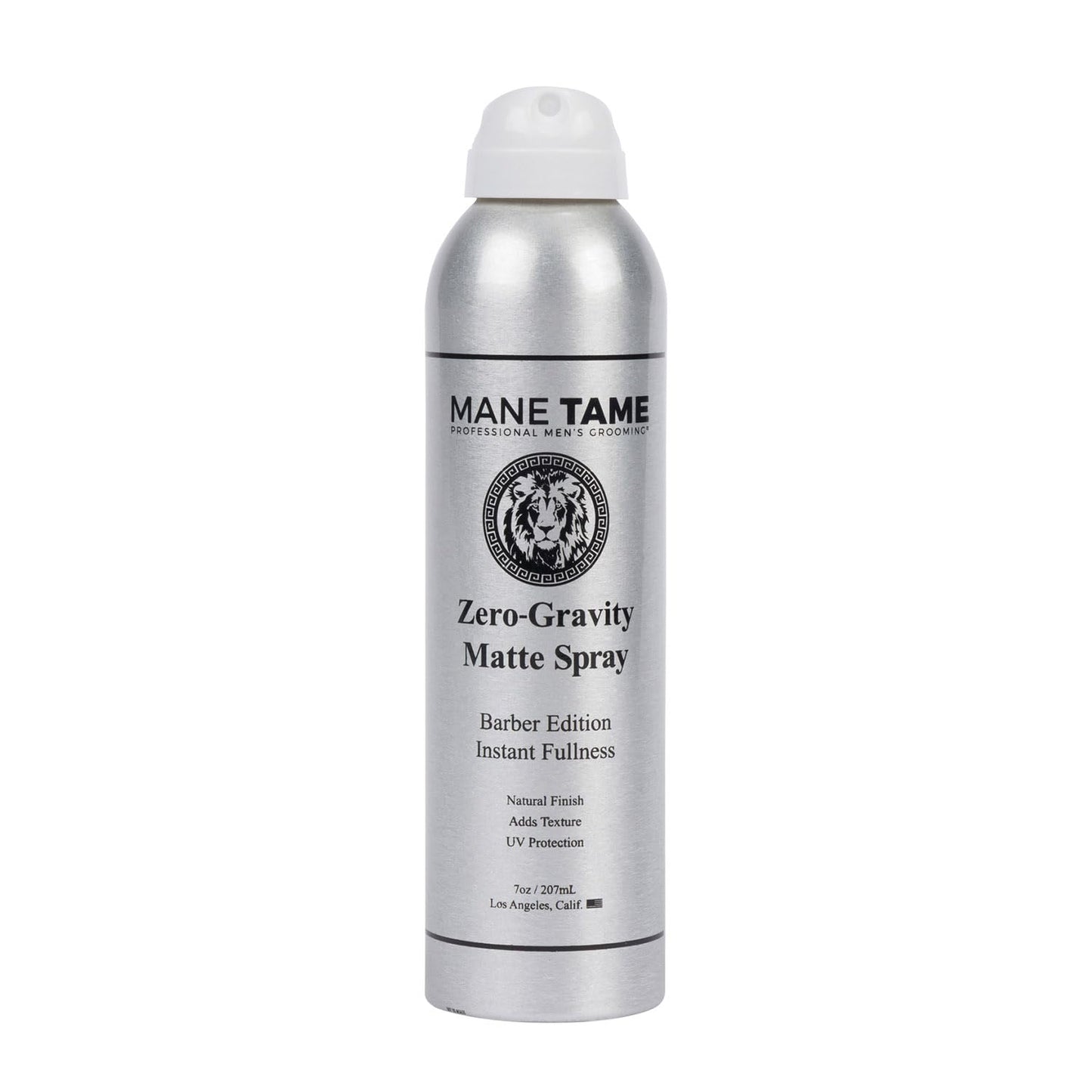 MANE TAME Zero-Gravity 7oz Matte Finish Spray – Instant Fullness, Volume, Texture & UV Protection