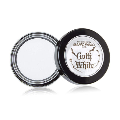 MANIC PANIC Goth White Cream to Powder Foundation – Full Coverage Matte, Vegan & Cruelty-Free