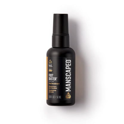 MANSCAPED The Foot Duster – Cooling Foot Deodorant Spray with Tea Tree & Peppermint