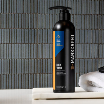 MANSCAPED® Men’s UltraPremium Persevere® Body Wash – Aloe Vera & Sea Salt, 16 oz, 2 Pack