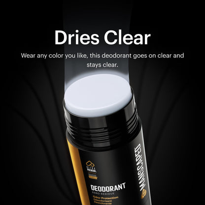 MANSCAPED UltraPremium Deodorant — Aluminum-Free Clear Formula (2.65 oz)