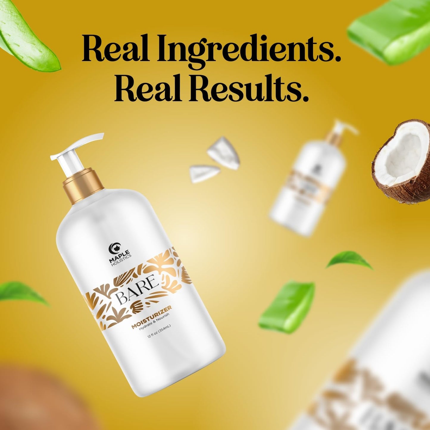 Bare After Shave Lotion for Women | In-Shower Hydration by Maple Holistics