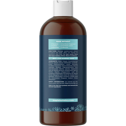 Maple Holistics Sulfate-Free Hard Water Shampoo — Deep Clarifying & Hydrating
