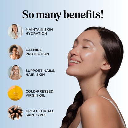 Maple Holistics Organic Moringa Oil – Cold-Pressed Virgin Carrier Oil for Hair, Skin & DIY Blends | USDA Organic