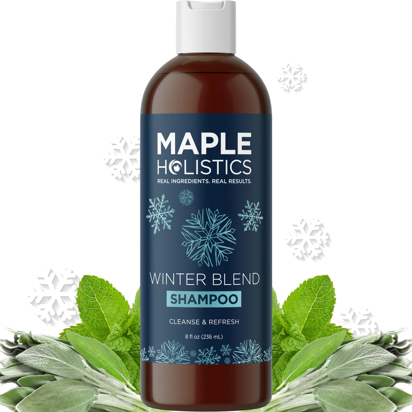 Maple Holistics Sulfate-Free Hard Water Shampoo — Deep Clarifying & Hydrating