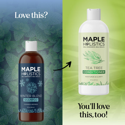 Maple Holistics Sulfate-Free Hard Water Shampoo — Deep Clarifying & Hydrating