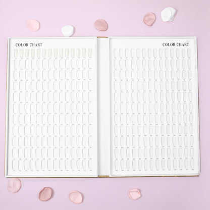 MAQUITA 308-Color Nail Swatch Book with 360 Tips – Portable Salon Display
