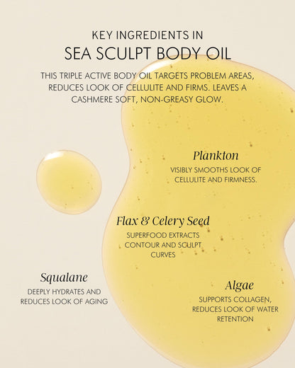 MARA Sea Sculpt Body Oil for Firmness & Hydration | Algae + Moringa