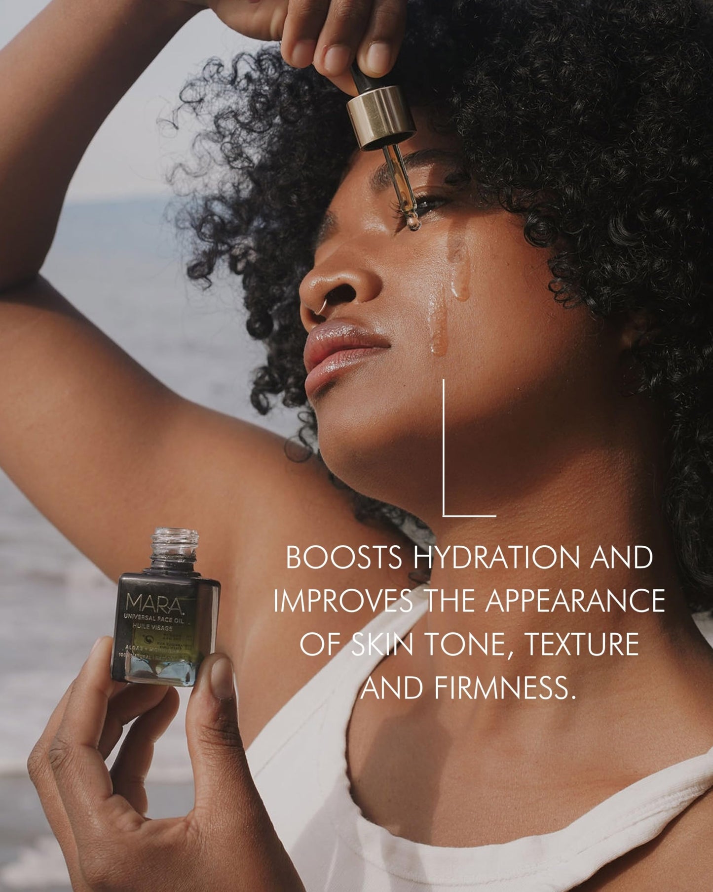 MARA Universal Hydrating Face Oil – Algae + Moringa for Glow & Firmness
