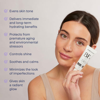 Marcelle BB Cream Beauty Balm – Light to Medium Tinted Moisturizer, 45 mL