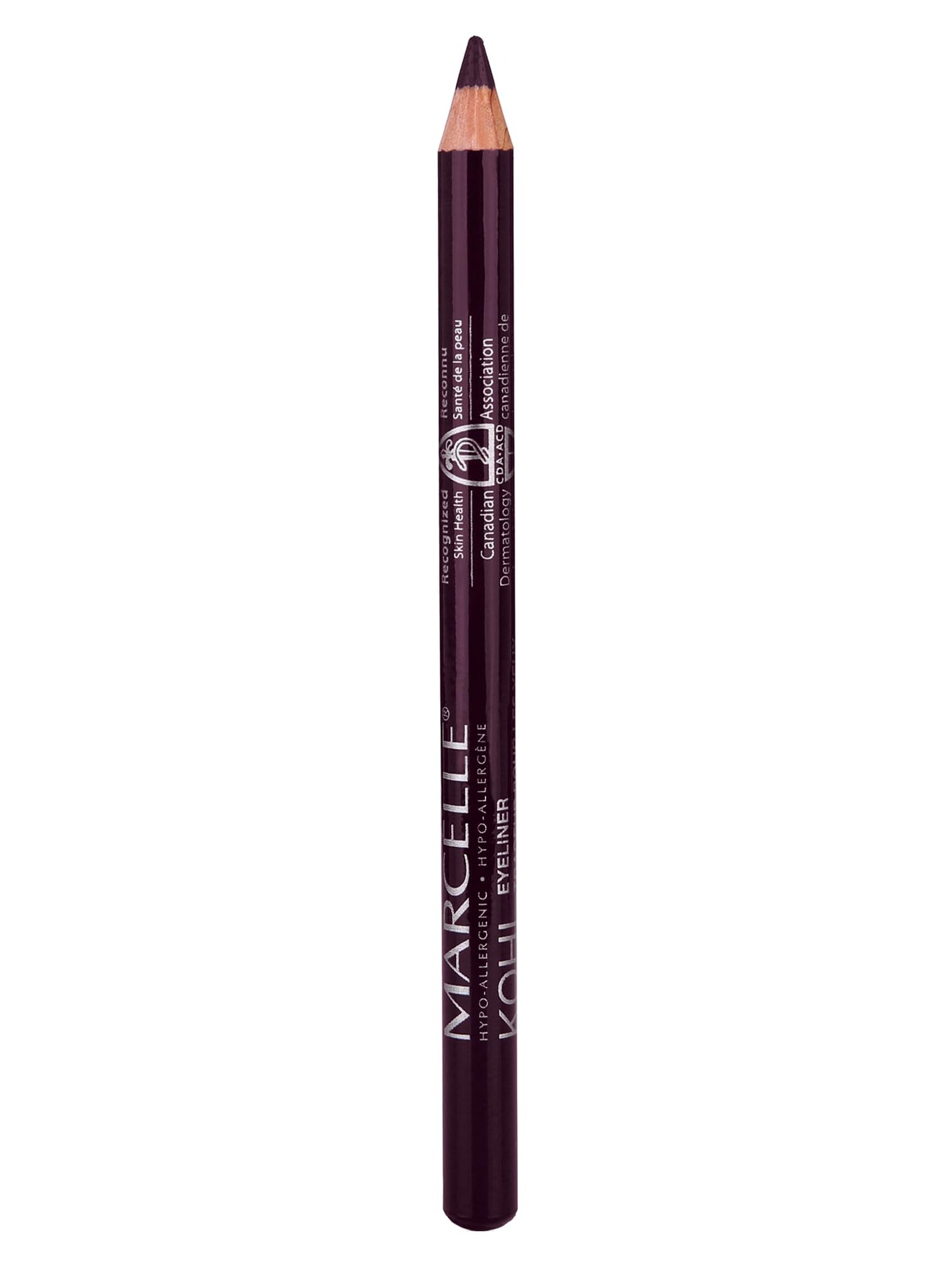 Marcelle Kohl Eyeliner in Black Plum – Waterproof, Hypoallergenic Eye Pencil (0.04 oz)