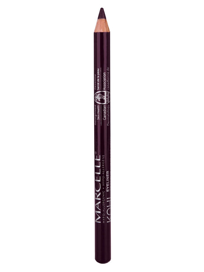 Marcelle Kohl Eyeliner in Black Plum – Waterproof, Hypoallergenic Eye Pencil (0.04 oz)