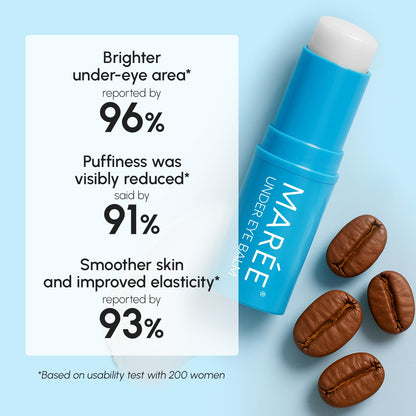 MAREE Under Eye Balm Stick Hydrating – 2 Pack | Retinol & Caffeine Eye Treatment