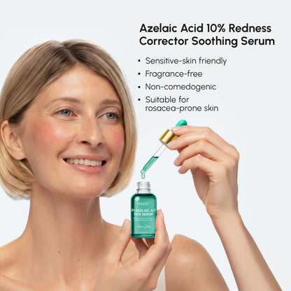 MAREE 10% Azelaic Acid Serum – Calming, Hydrating Face Serum with Niacinamide, Centella & Hyaluronic Acid