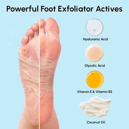 MAREE Foot Peeling Mask – 3-in-1 Exfoliating Socks for Dry Feet