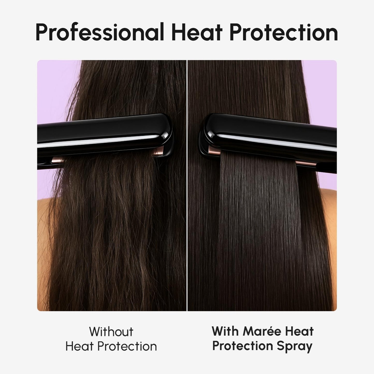 MAREE 10-in-1 Heat Protection Spray – Keratin, Collagen & Argan Oil for Frizz Control