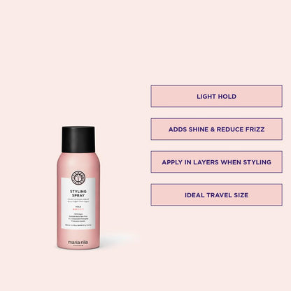 Maria Nila Styling Spray 3.4 Fl Oz – Light Hold 2/5, Color Guard, Vegan