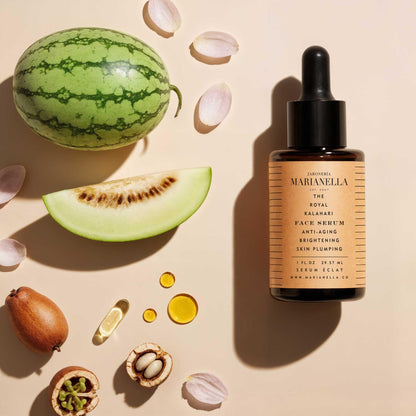 Marianella Anti-Aging Royal Kalahari Serum – Hyaluronic Acid, Vitamin C & Melon Oil | Face & Eye Serum