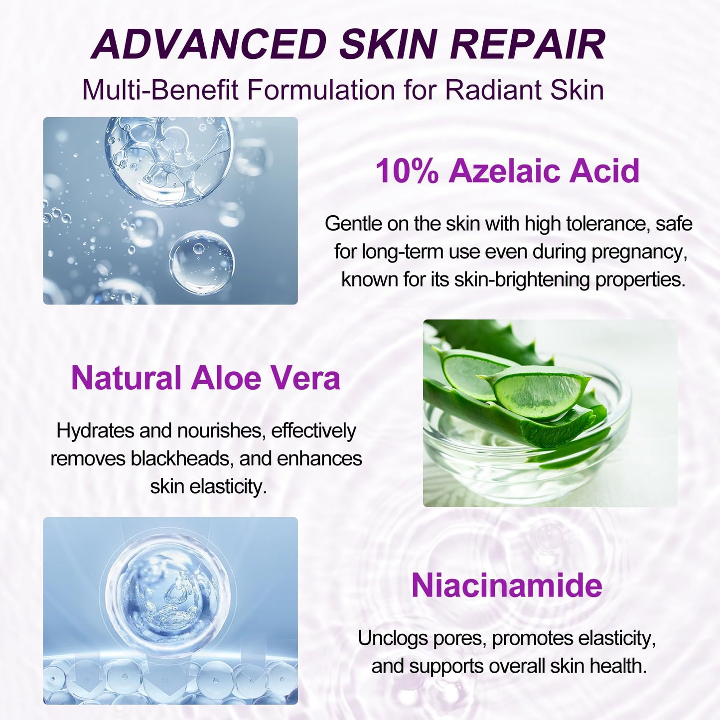 Marianp Hyaluronic Acid Serum with 10% Azelaic Acid – Hydration & Gentle Acne Support