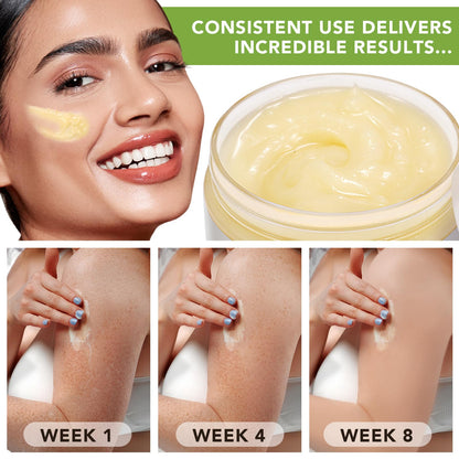 Mariayu Shea Butter Raw Organic — Deep Hydration for Skin & Hair, 7.8 oz