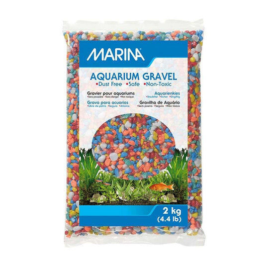 Marina Gravel Rainbow, 2kg