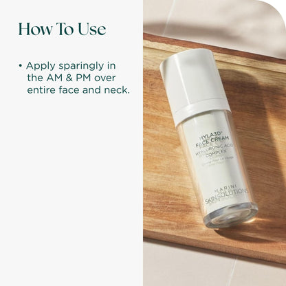 Marini SkinSolutions Hyla3D Face Cream – Patented Hyaluronic Acid Complex for Hydration and Skin Support