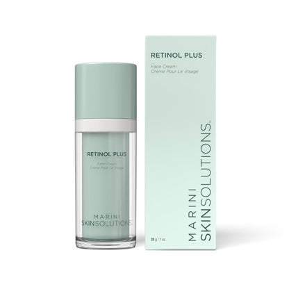 Marini SkinSolutions Retinol Plus – Anti-Aging Cream with Peptides, Antioxidants & Hyaluronic Acid (USA Made)