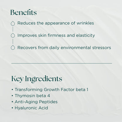Marini SkinSolutions Transformation Face Cream – Advanced Moisturizer with Peptides, Growth Factors & Hyaluronic Acid | Cruelty-Free, Made in USA, 1 oz