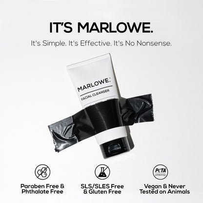 MARLOWE. No. 121 Facial Cleanser – Daily Men’s Face Wash with Natural Extracts & Antioxidants
