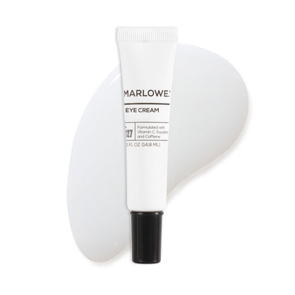 MARLOWE. No. 127 Mens Eye Cream | Vitamin C, Caffeine & Squalane for Puffiness, Wrinkles & Dark Circles