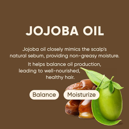 MARS MADE Jojoba Oil Shampoo Bar 2.0 – Hydrating Solid Shampoo for All Hair Types (120g)