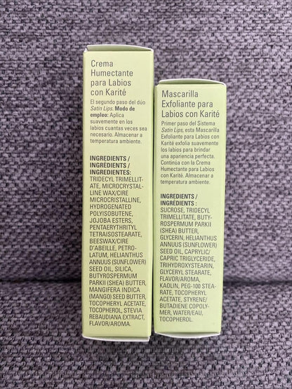 Mary Kay Satin Lips Set — Lip Mask-Scrub and Balm in 2 Steps