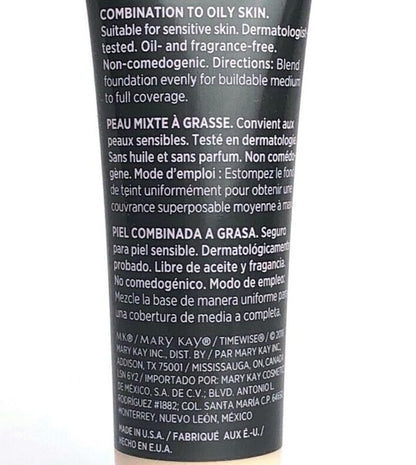 Mary Kay TimeWise Matte 3D Foundation Ivory C110 – Oil-Control, Long-Wear Matte Finish